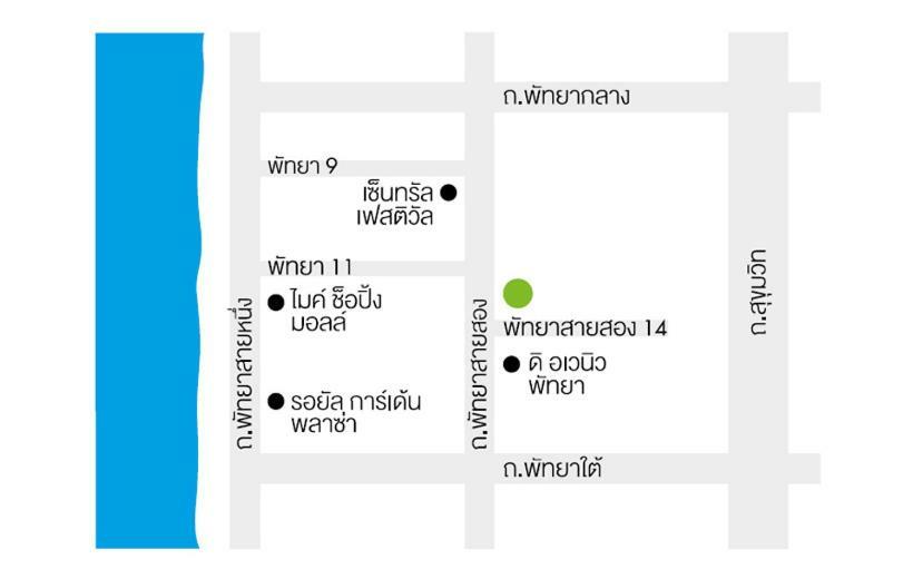 Apartmán The Base Deluxe Pattaya Exteriér fotografie